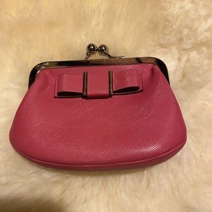 Coach Darcy Bow framed coin purse